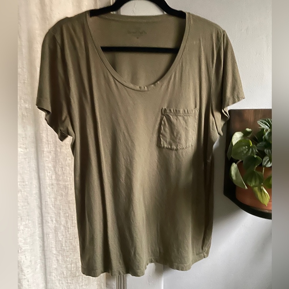 J. CREW Slouchy Pocket T-Shirt